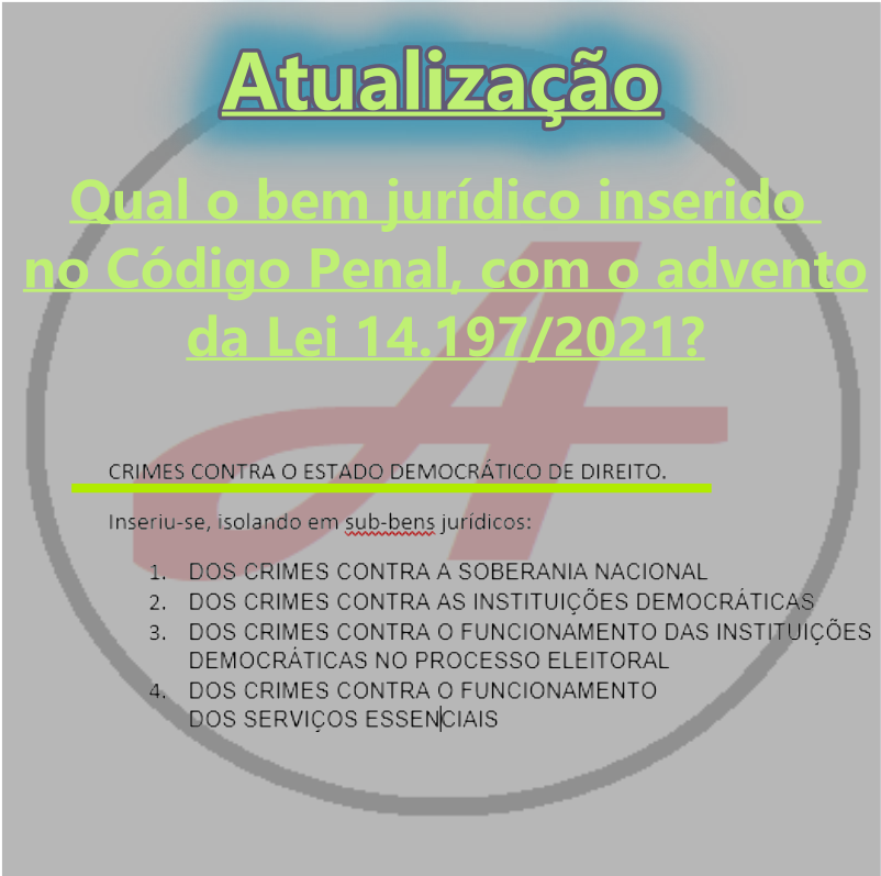 O que é crime contra o Estado Democrático de Direito?